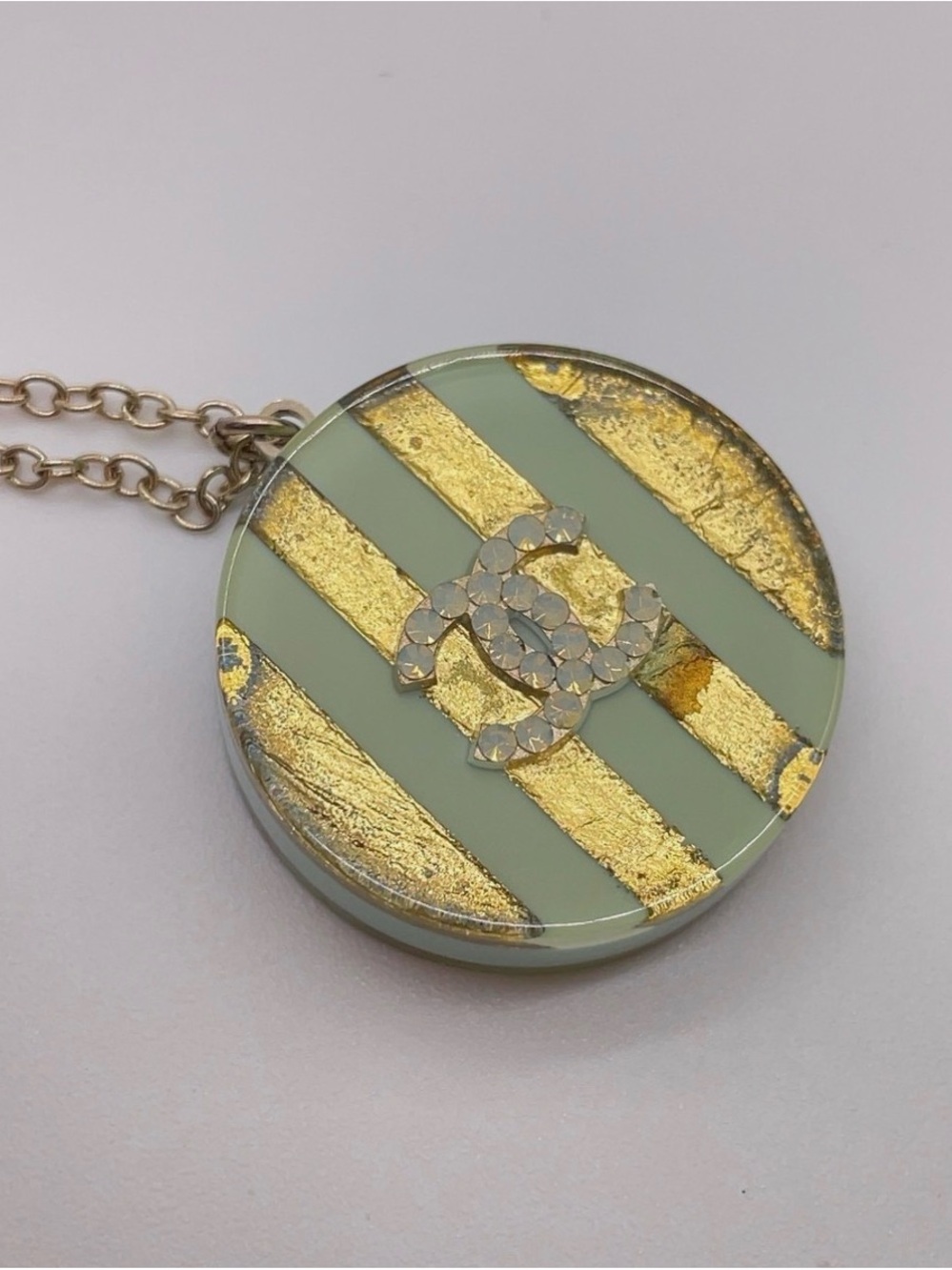 Authentic CHANEL Border Coco Necklace 13C 🌟 - Picture 6 of 15